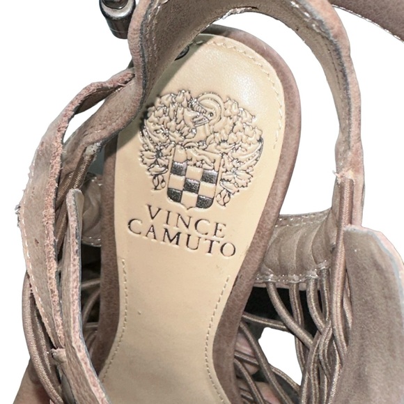 Vince Camuto ‘Evel’ caged leather, cone heels, Size 7, EUC - Picture 6 of 6